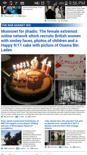 daily mail 'mumsnet for jihadis' how is that ok?