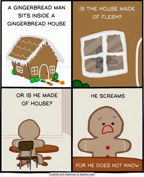 AIBU to wish I was a gingerbread woman instead of a real woman?
