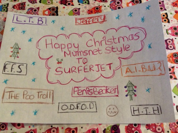 AIBU to expect a Christmas card that isn't from a 'pack of five' from close family?