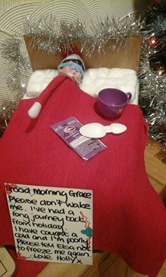 How is your Elf arriving?