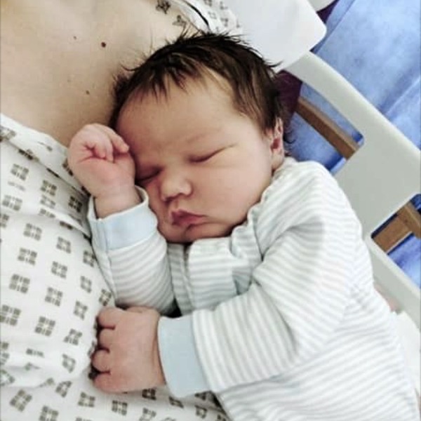 Son was born this morning, does he look like an Elliott?