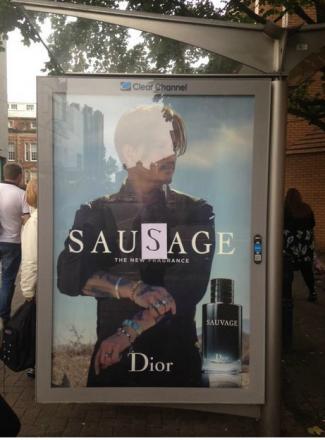 to think Johnny Depp has never been sexier in the new Dior ad (lighthearted)