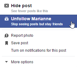 Can I restrict getting photos from a good friend?