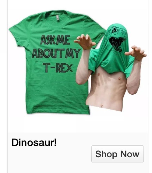 Standing like a T.Rex