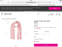 I could do with some help - scarf for DM Christmas present - specific requirements.