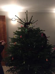 Oh come all ye frugalers, joyful in December, oh come ye, oh come yea and chat