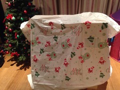 Tips for wrapping large presents