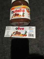 Nutella Jar and free label!