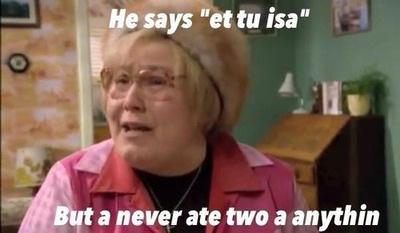 To think Miranda won't be funny in 10 years time?