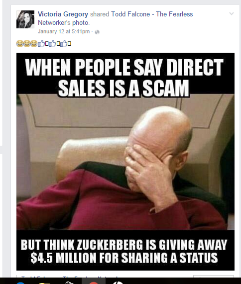 MLM-bot watch - LIGHTHEARTED - continued discussion of Juice + Forever Living Younique etc as scams with laughing