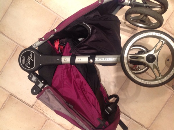 Can't collapse Babyjogger City Mini after washing the seat!