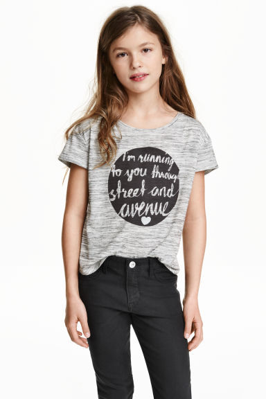 to think the slogan on this girls top from H&M is creepy