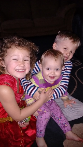 Jan 2015- what will they be doing next? Sitting, eating, crawling....