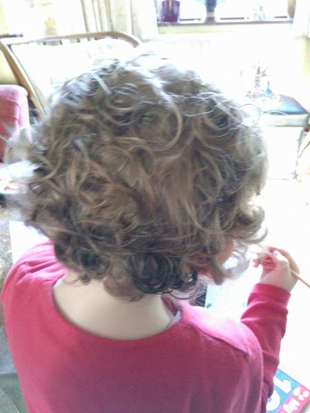 Crazy toddler hair