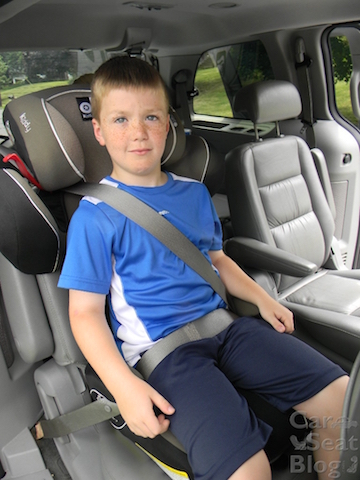 To think car seats until 12 is a bit OTT?