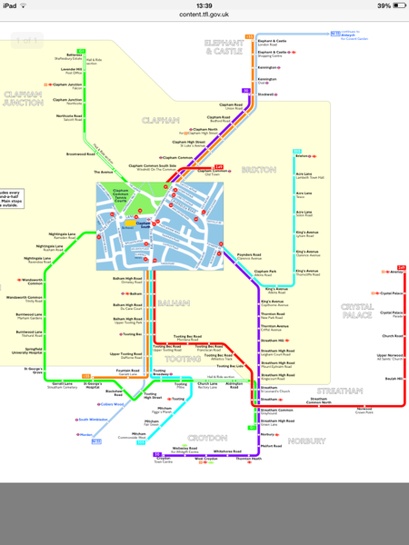 South Circular Bus Route
