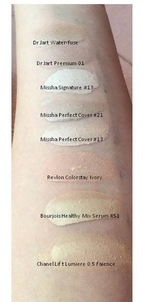 If you're very pale...