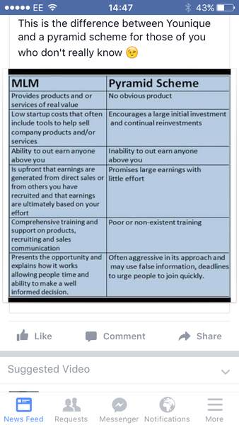 MLM bot watch - Continued discussion of the network marketing companies Forever Living, Herbal Life, Juice Plus etc as a pyramid scheme or scam