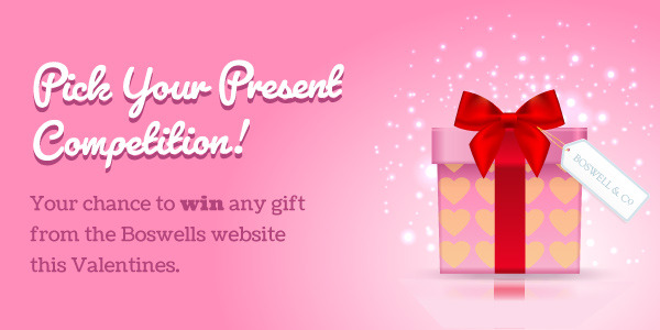 You decide the prize with Boswells of Oxford's My Gift Pick competition