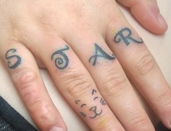 to think no one has ever said "oh thats a nice neck tattoo"