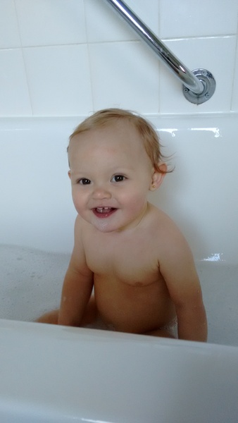 Jan 2015- what will they be doing next? Sitting, eating, crawling....