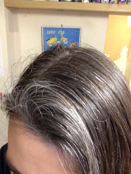 For those of us going grey