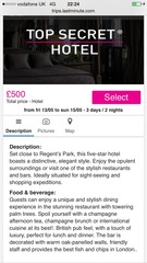 anyone good at guessing secret escapes hotels in London?