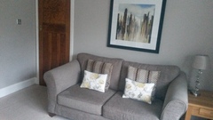 Decorating around a fireplace