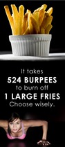 to think surely I must have burnt more calories than this?