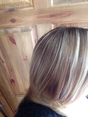 Goinf from highlights to block colour?