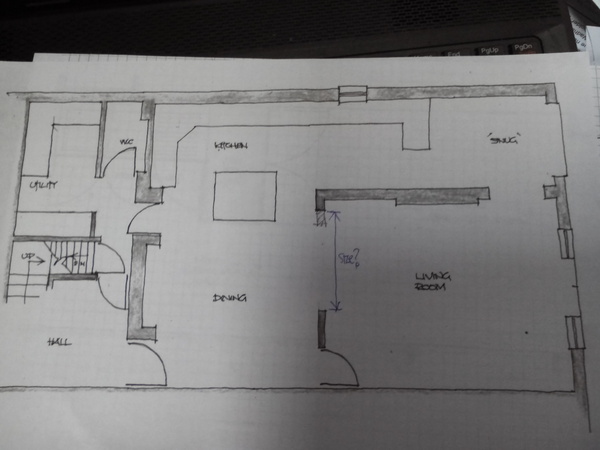 Ground floor layout. Opinions wanted.