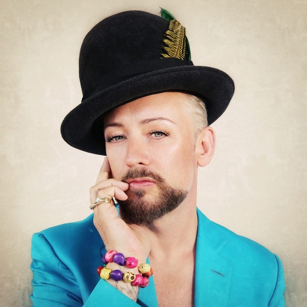 Boy George is quite beautiful isn't he?