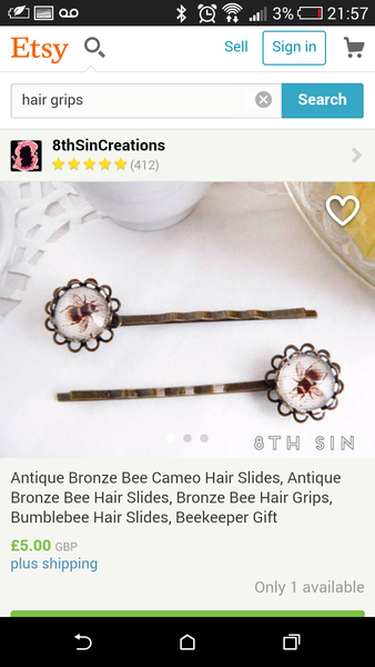 Hair clips for grown ups