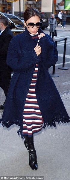 To think that Victoria Beckham looks plain daft?