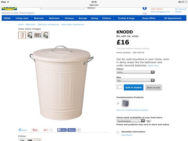 To ask about your laundry basket?