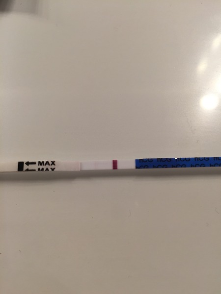 Faint line or evap?