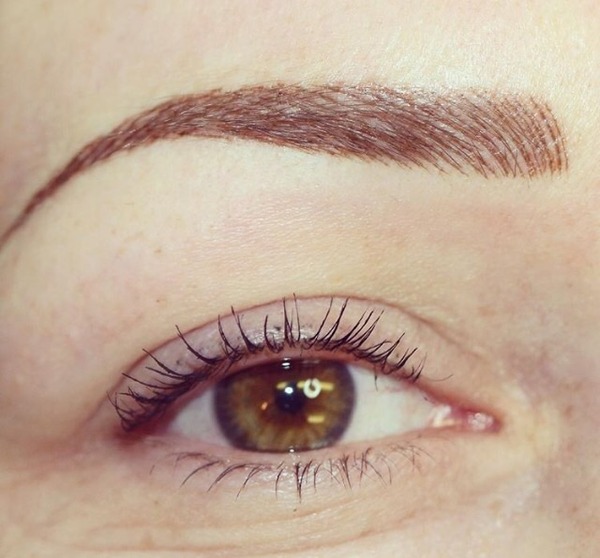 To be a bit baffled by the trend for eyebrows that announce their presence 3minutes before the rest of the face?