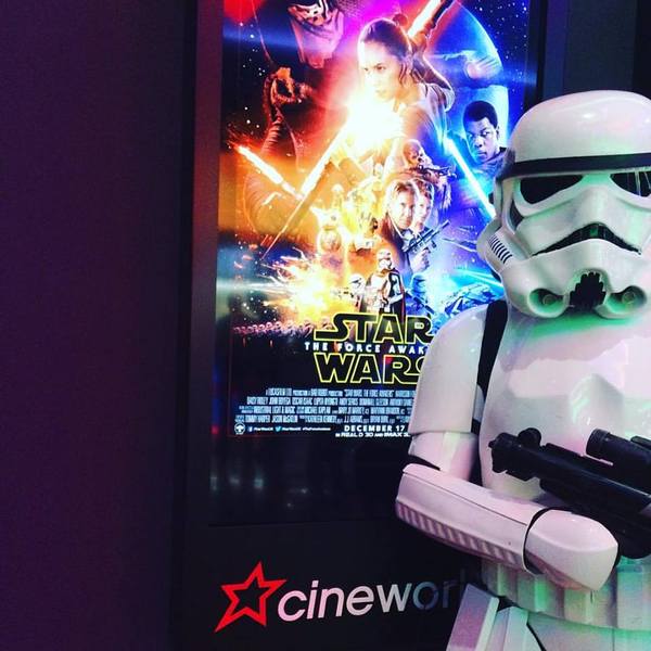 to have seen Star Wars 6 times