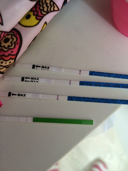 New pregnancy or leftover hormones?