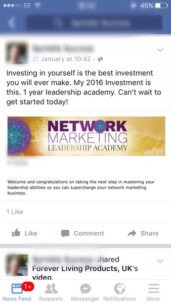 MLM-Bot Watch SIX - Juice+, Forever Living, Younique, Arbonne, newbie ARIIX, and our own Parslai-powered Timeless Vie