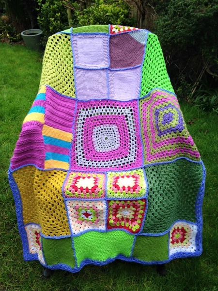 Woolly Hugs. Our Project to help refugees continues. One square, one blanket, a pair of gloves, one warm hat, one step at a time, really every little thing will help. All support welcome.