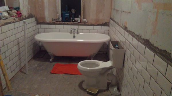 Anyone got an orange bathroom