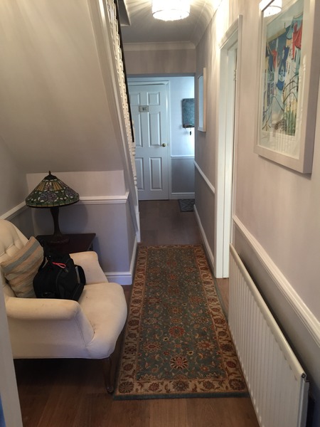 If I may be  so bold, can  I please ask about your hallway?