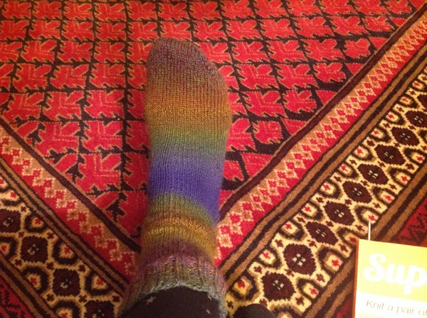 Any advice on teaching myself to knit socks?