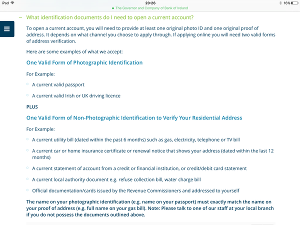 To think the Bank of Ireland are xenophobic sods?