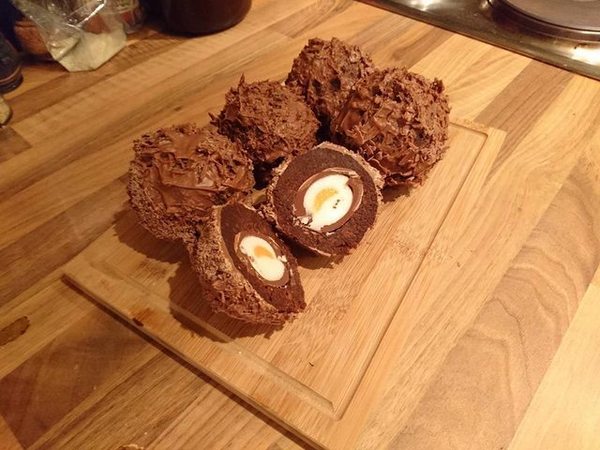 Swanky cake for one