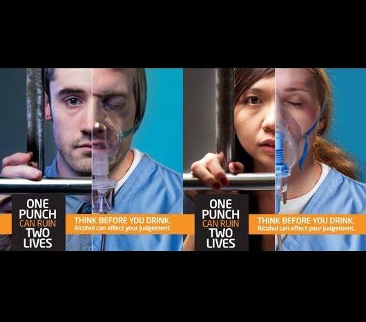 A good example of a police 'stay safe' poster