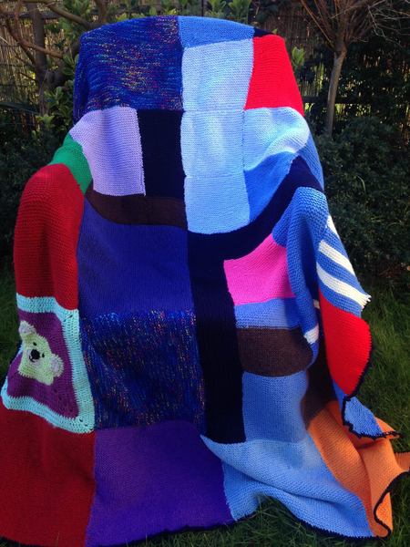 Woolly Hugs. Our Project to help refugees continues. One square, one blanket, a pair of gloves, one warm hat, one step at a time, really every little thing will help. All support welcome.