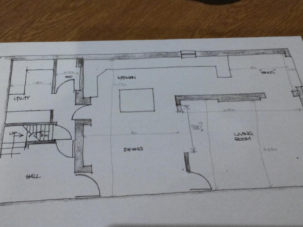 Ground floor layout. Opinions wanted.