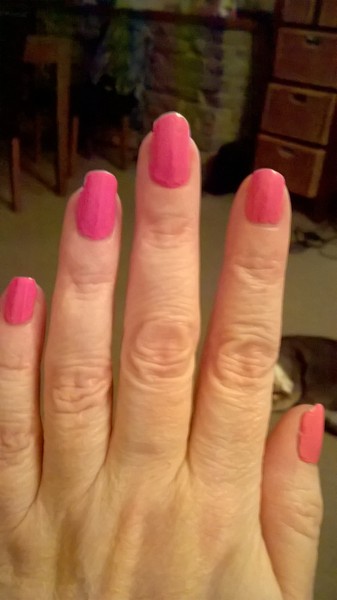 peeling nails!